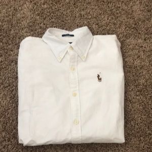 Ralph Lauren slim fit button down size 0 women’s